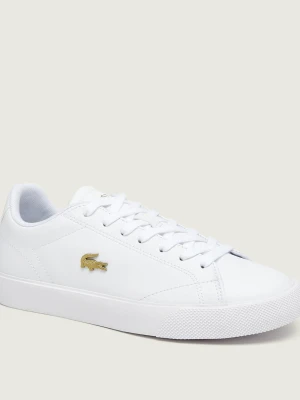 Lacoste Skórzane sneakersy Lerond biały