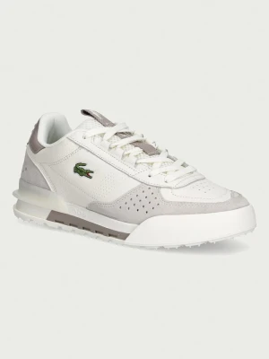 Lacoste SLAM SHOT sneakersy męskie skórzane beżowy