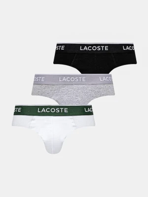 Lacoste slipy 3-pack biały
