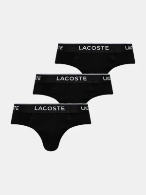 Lacoste slipy 3-pack kolor czarny 8H1293