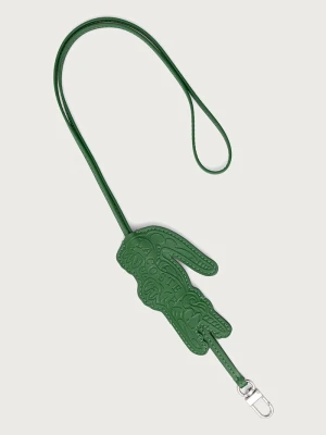 Lacoste smycz na klucze zielony