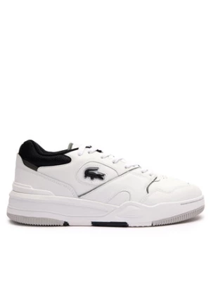 Lacoste Sneakersy Lineshot Contrasted Collar 747SMA0061 Biały