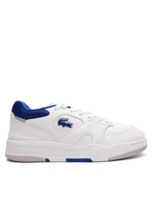Lacoste Sneakersy Lineshot Contrasted Collar 747SMA0061 Biały