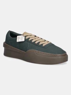 Lacoste sneakersy nubukowe Aura Club Sneakers męskie kolor zielony 50SMA0144