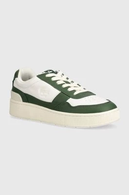 Lacoste sneakersy skórzane Aceclip Premium Contrasted Leather kolor zielony 47SMA0038