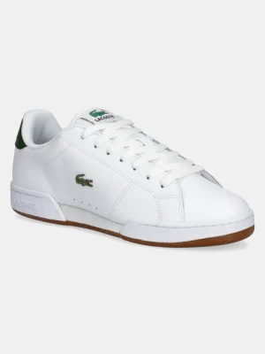 Lacoste sneakersy skórzane CARNABY CUP męskie kolor biały 49SMA0036