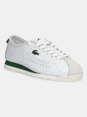 Lacoste sneakersy skórzane CLUB-LOW kolor biały 49SFA0043