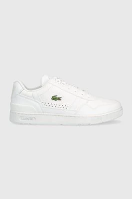 Lacoste sneakersy skórzane kolor biały