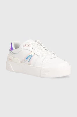 Lacoste sneakersy skórzane L002 Evo Leather kolor biały 47SFA0054
