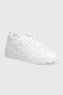 Lacoste sneakersy skórzane Lineshot Leather Tonal kolor biały 46SFA0092