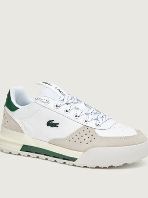 Lacoste Sneakersy Slam Shot | zamsz biały
