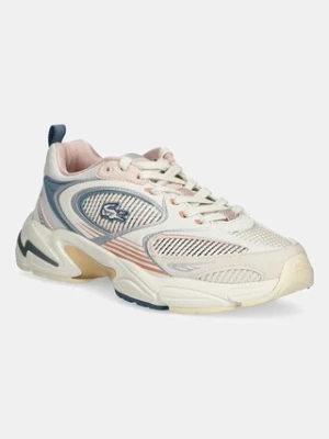 Lacoste sneakersy STORM 96 2K damskie kolor beżowy 49SFA0135