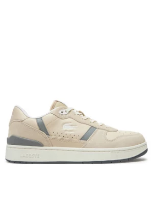 Lacoste Sneakersy T-Clip 748SMA0032 Beżowy