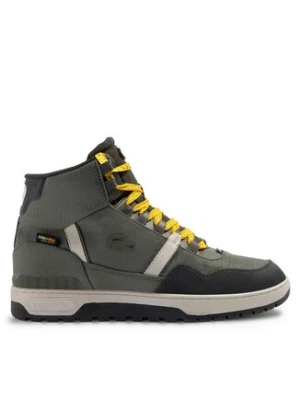 Lacoste Sneakersy T-Clip Winter Mid 746SMA0086 Khaki