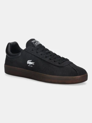 Lacoste sneakersy zamszowe Baseshot Sneakers męskie kolor czarny 50SMA0026