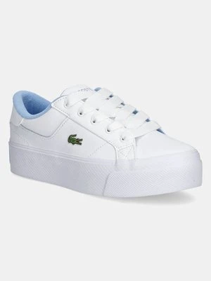 Lacoste sneakersy ZIANE PLATFORM LEATHER kolor biały 48CFA0004