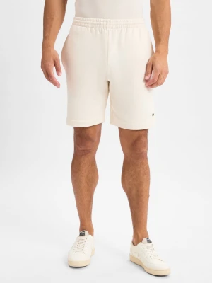Lacoste Spodenki dresowe Mężczyźni Bawełna beżowy jednolity,