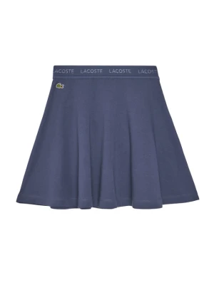Lacoste Spódnica dresowa JJ8441 Fioletowy Regular Fit