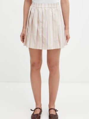 Lacoste spódnica plisowana bawełniana