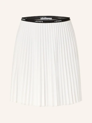 Lacoste Spódnica Plisowana weiss