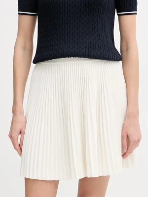 Lacoste spódnica plisowana z wiskozą