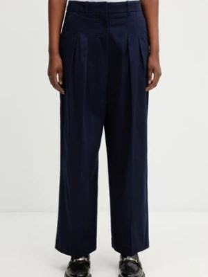 Lacoste spodnie bawełniane z elastanem damskie