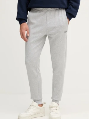 Lacoste spodnie dresowe męskie kolor szary melanżowe XH9583