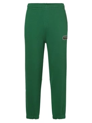 Lacoste Spodnie dresowe Mężczyźni Bawełna zielony jednolity,