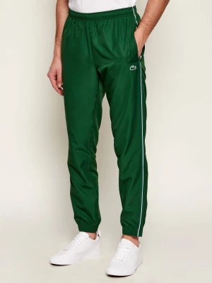 Lacoste Spodnie dresowe | Regular Fit zielony