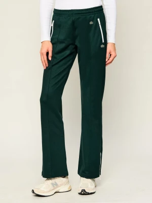 Lacoste Spodnie dresowe | Regular Fit butelkowa zieleń