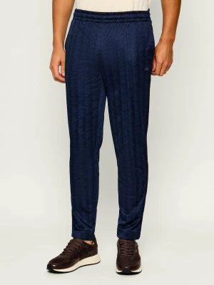 Lacoste Spodnie dresowe | Regular Fit granatowy
