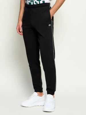 Lacoste Spodnie dresowe | Tapered fit czarny