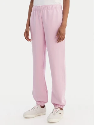 Lacoste Spodnie dresowe XF5244 Różowy Regular Fit