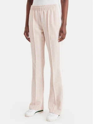 Lacoste Spodnie dresowe XF9313 Różowy jasny Regular Fit