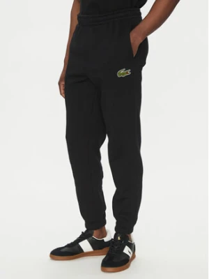 Lacoste Spodnie dresowe XH2750 Czarny Regular Fit