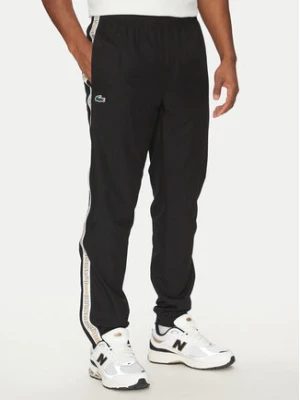 Lacoste Spodnie dresowe XH8974 Czarny Relaxed Fit