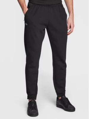 Lacoste Spodnie dresowe XH9559 Czarny Regular Fit