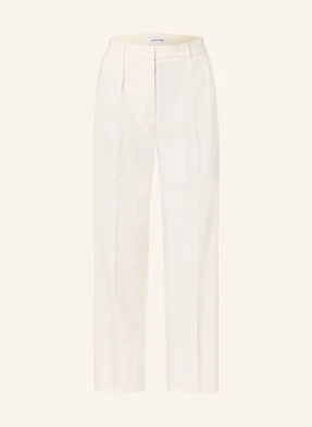 Lacoste Spodnie Marlena Z Flaneli beige