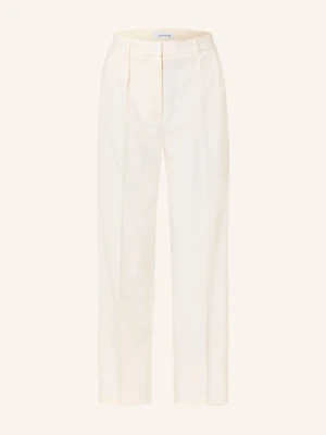 Lacoste Spodnie Marlena Z Flaneli beige