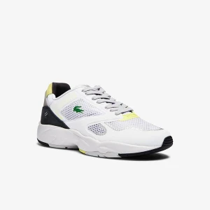 Lacoste Storm 96 Nano07211 Sma Erkek Beyaz - Sarı Sneaker