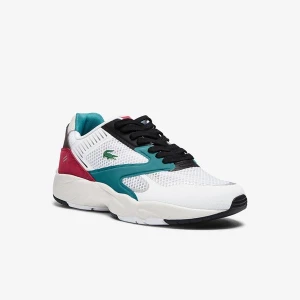 Lacoste Storm 96 Nano09211 Sma Erkek Beyaz - Turkuaz Sneaker