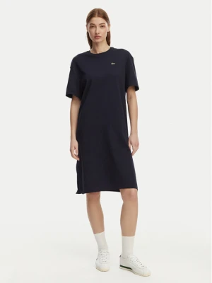 Lacoste Sukienka codzienna EF2883 Granatowy Oversize