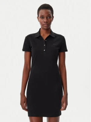 Lacoste Sukienka codzienna EF5473 Czarny Slim Fit