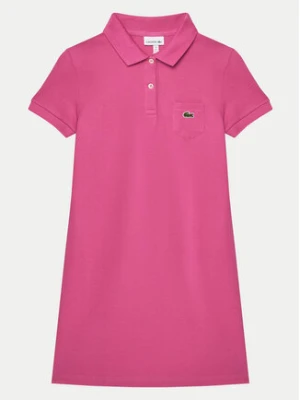 Lacoste Sukienka codzienna EJ2816 Fioletowy Regular Fit