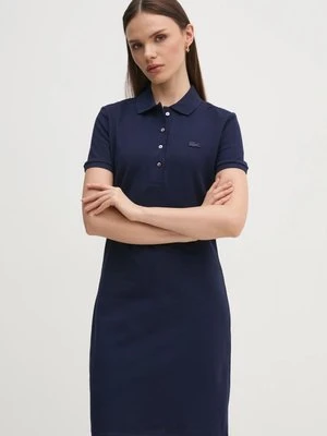 Lacoste Sukienka EF5473 kolor granatowy mini prosta EF5473-001