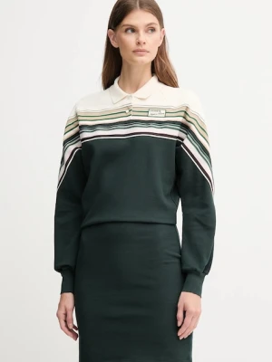 Lacoste sukienka kolor zielony mini rozkloszowana EF5408