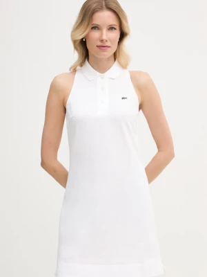 Lacoste sukienka letnia bawełniana z elastanem