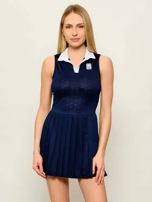 Lacoste Sukienka + szorty Ultra Dry Tennis Heritage