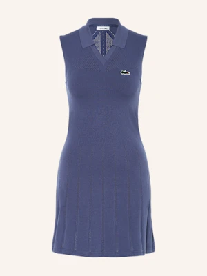 Lacoste Sukienka Tenisowa blau
