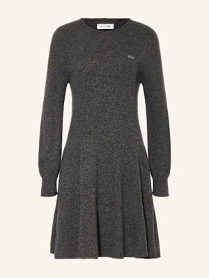 Lacoste Sukienka Z Dzianiny grau